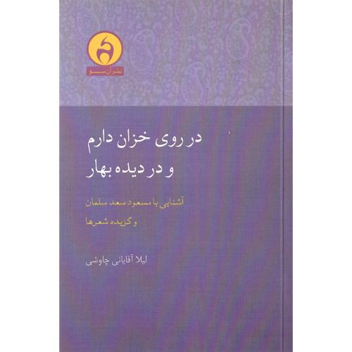 در روی خزان دارم و در دیده بهار